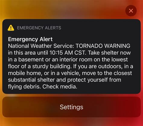 tornado warnings in my area